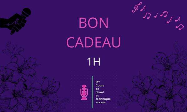 Bon cadeau 1h